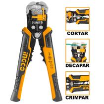 Alicate Automático 3 em 1 para Eletricista 8.1/4 INGCO