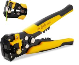 Alicate Automático Decapador Crimpador 3 em 1 Amarelo