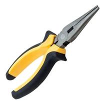 Alicate Bico 6'' Em Aço Inox E Cabo Borracha- Aço Forte