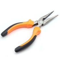 Alicate bico meia cana 6" cabo laranja/preto - eda