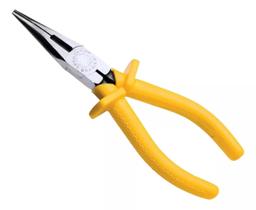 Alicate Bico Meia Cana 6 pol Isolado 1000V Tramontina 41008106 Ferramenta Aço Original Resistente Ponta Fina Eletricista