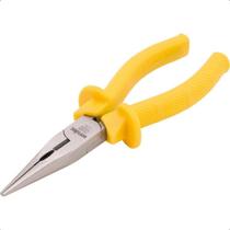 Alicate bico meia cana 6" reto vanádio isolado 1000v Vonder Alicate bico meia cana 6" reto vanádio isolado 1000v Vonder