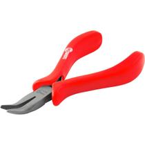 Alicate bico meia cana curvo 4.1/2"em aço carbono polido NOVE54