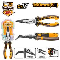Alicate Bico Meia Cana Curvo 6" Alta Perf. INGCO
