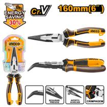 Alicate Bico Meia Cana Curvo 6" Alta Perf. INGCO Alicate Bico Meia Cana Curvo 6" Alta Perf. INGCO