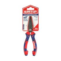 Alicate Bico Meia Cana EMTOP 6" Cr-V Cabo Isolado Multifuncional Alicate Bico Meia Cana EMTOP 6" Cr-V Cabo Isolado Multifuncional