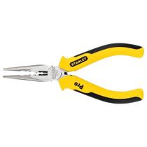 Alicate Bico Meia Cana Longo com Corte Pro 6 84-053 em Aço Cromo-níquel Stanley