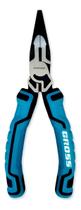 Alicate Bico Meia Cana Reto 6.5" Gross Reforçado Fosfatizado Profissional 165mm