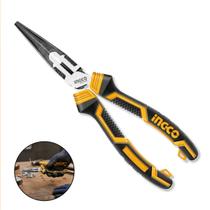 Alicate Bico Reto Longo Ação Composta Ingco 215mm HCLNP58200 Função Chave