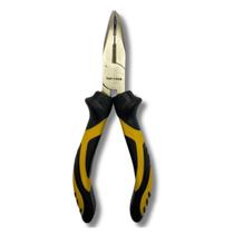 Alicate Bico Torto 6 Curvo Tipo Telefone Niquelado Aço Alicate Bico Torto 6 Curvo Tipo Telefone Niquelado Aço