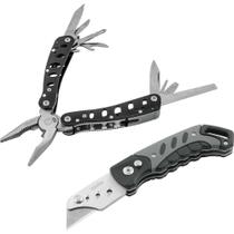 Alicate Canivete E Estilete Jogo 2 Peças Vonder