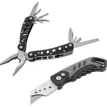 Alicate Canivete Mais Estilete 2 Peças - Vonder Alicate Canivete Mais Estilete 2 Peças - Vonder