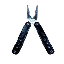 Alicate Canivete Multifuncional Taue QZ-E Com Bainha Aço Inoxidável 14 Funções