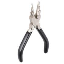 Alicate Circlip Alicate de ponta redonda Weiyirot 15,5 cm, aço e borracha Alicate Circlip Alicate de ponta redonda Weiyirot 15,5 cm, aço e borracha