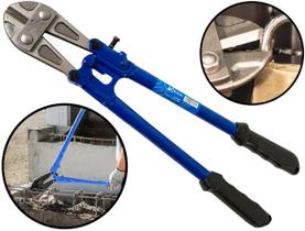 Alicate Corta Vergalhão Cabos Arame Tesoura Profissional 24 Polegadas Lâmina Aço Cabo Emborrachado Bramix Alicate Corta Vergalhão Cabos Arame Tesoura Profissional 24 Polegadas Lâmina Aço Cabo Emborrachado Bramix