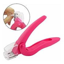Alicate cortador de tips e postiças com coletor manicure Alicate cortador de tips e postiças com coletor manicure