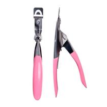 Alicate Cortador De Unhas Uv Gel Postiça Nails Tips Acrigel Alongamento Extensão