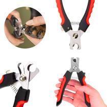Alicate Cortador Unha 12cm Pet Cão Gato Corte Preciso Seguro Alicate Cortador Unha 12cm Pet Cão Gato Corte Preciso Seguro
