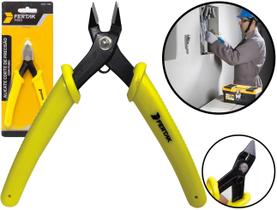 Alicate Corte De Precisão Para Desencapar Fios Com Mola Cabo Emborrachado 5 Polegadas Alicate Corte De Precisão Para Desencapar Fios Com Mola Cabo Emborrachado 5 Polegadas