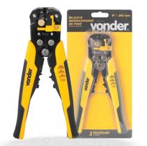Alicate Corte Desencapador Crimpador De Fios 8 203mm Vonder