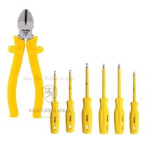 Alicate Corte Diagonal 1000v Jg Fenda Philips Isolada Profissional