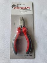 Alicate Corte Diagonal 4.1/2 Polegadas Marca Podium Ferragens Cabo Isolado Aço Carbono Encartelado