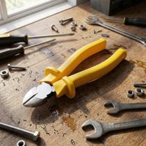 Alicate Corte Diagonal 6" 1000V: Segurança Profissional! Alicate Corte Diagonal 6" 1000V: Segurança Profissional!