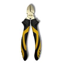 Alicate Corte Diagonal 6" Niquelado Aço Carbono 160mm Para Fio Arame eletricista Cabo Emborrachado