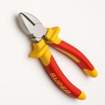 Alicate Corte Diagonal 6 Polegadas Cr-v Cabo Emborrachado Ômega
