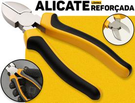 Alicate Corte Diagonal 6" Polido Hobby Fertak Tools Ideal P/ Trabalhos Manuais Elétricos E Artesanato
