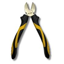 Alicate Corte Diagonal 8" Niquelado Aço Carbono 200mm Para Fio Arame eletricista Cabo Emborrachado