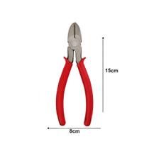 Alicate Corte Diagonal Aço Carbono V-28 6" 15cm - Western