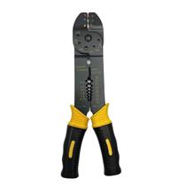 Alicate Cravar Terminais 8" Crimpar Prensa Descascador Fios Multiuso 200mm Alicate Cravar Terminais 8" Crimpar Prensa Descascador Fios Multiuso 200mm