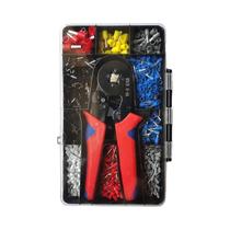 Alicate Crimpador 6-4mm 23-7AWG HSC8 Para Terminais Tubulares Ferrule Conjunto De Ferramentas Para