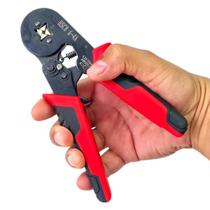 Alicate Crimpador De Terminais Tubulares 0,25 a 10mm² com Catraca HSC8 6-4A