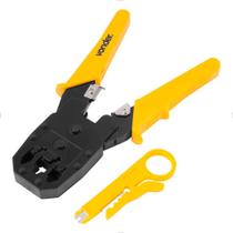 Alicate Crimpador Fios de Rede e Telefone ACV 245 Vonder Alicate Crimpador Fios de Rede e Telefone ACV 245 Vonder