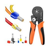 Alicate Crimpador Hexagonal SJC8 Para Terminais De Fio 0.08-25mm²