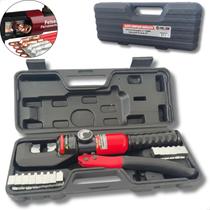 Alicate Crimpador Hidráulico Prensa Crimpa Terminal 4 a 70mm Alicate Crimpador Hidráulico Prensa Crimpa Terminal 4 a 70mm