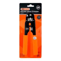 Alicate Crimpador N 8 Crimpar Cabo De Rede Acr1 Rj45 Foxlux