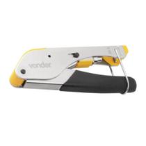 Alicate Crimpador para Cabo Coaxial 130mm 3662100550 VONDER Alicate Crimpador para Cabo Coaxial 130mm 3662100550 VONDER