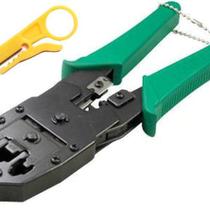 Alicate crimpador para rj45 rj12 de pressão - ht-568