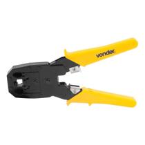 Alicate Crimpador Plug 3x1 RJ11 RJ12 RJ45 ac245/8 Vonder