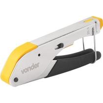 Alicate crimpador rg59/rg6 s/ catraca p/ cabo coaxial Vonder Alicate crimpador rg59/rg6 s/ catraca p/ cabo coaxial Vonder