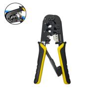 Alicate Crimpador Rj45 Rj11 6P 8P Cabo Rede Com Catraca Profissional