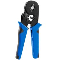 Alicate Crimpagem Tubular Prensar Terminais Ilhós Crimpador