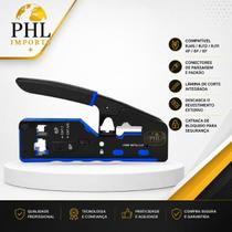 Alicate Crimpar Cabo De Rede Rj45 Vazado Cat7 Cat6 Cat5e Alicate Crimpar Cabo De Rede Rj45 Vazado Cat7 Cat6 Cat5e