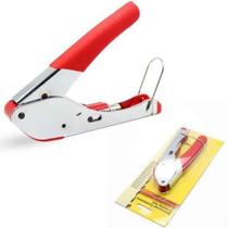 Alicate Crimpar Compressão Rg59 Rg6 Coaxial Antena - Golias