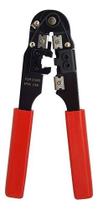 Alicate Crimpar Conector De Rede Rj45 Computador E Telefone