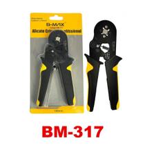 Alicate Crimpar Prensa Terminal Ilhós B-max BM-317 Alicate Crimpar Prensa Terminal Ilhós B-max BM-317