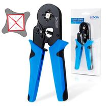 Alicate Crimpar Prensa Terminal Ilhós Tubular 0,25 Até 10mm²